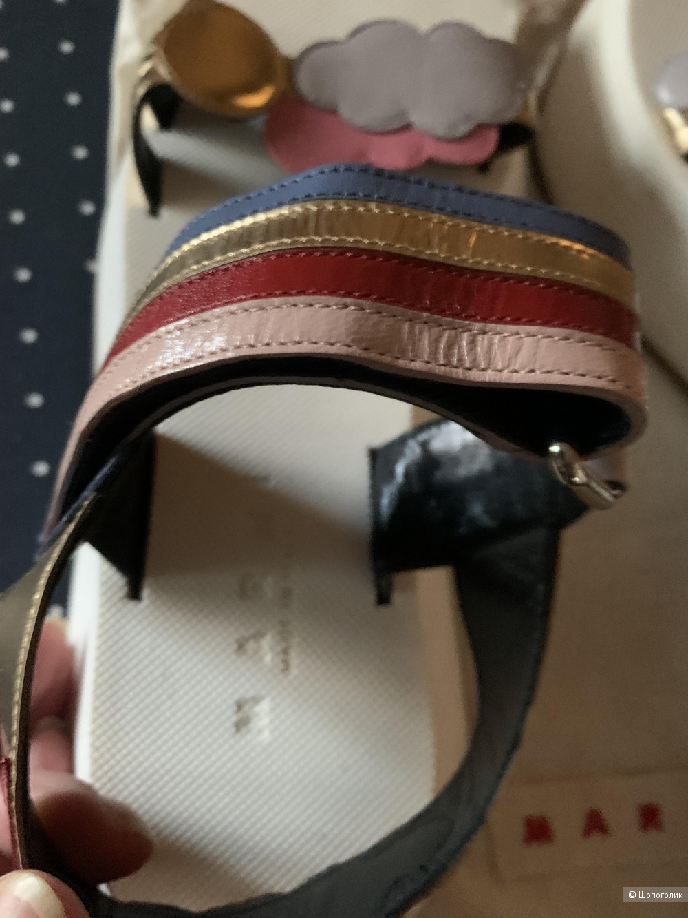 Сандалии Marni 37,5