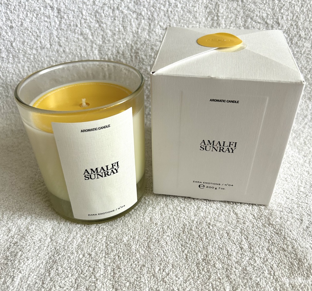 Ароматическая свеча ZARA AMALFI SUNRAY. One size