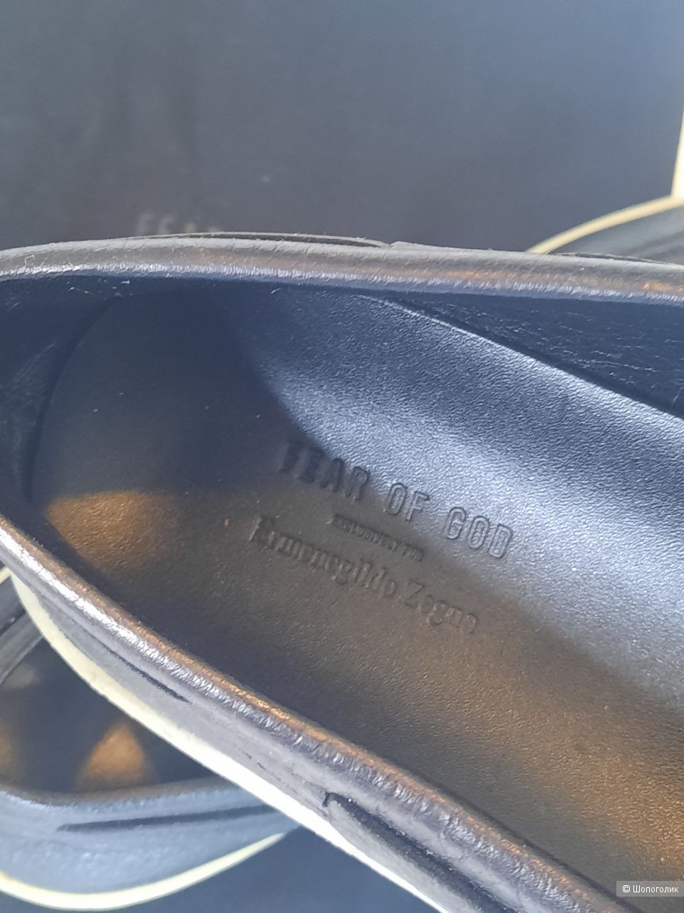 Мужские туфли Fear of Fod x Zegna 42 eu