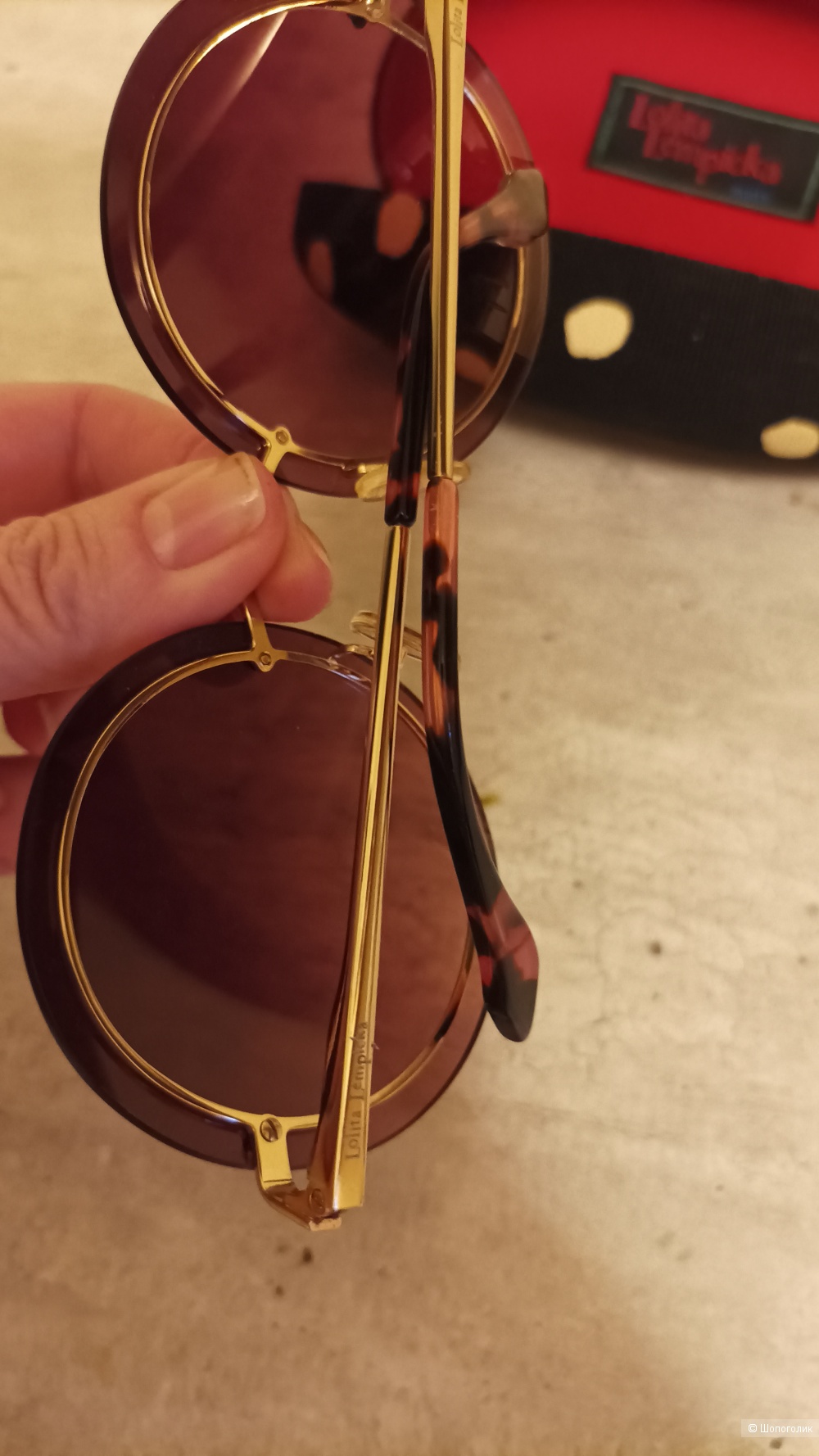 Солнцезащитные очки, lolita lempicka , one size
