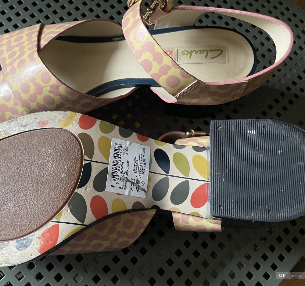Босоножки Clarks / Orla Kiely на размер 37
