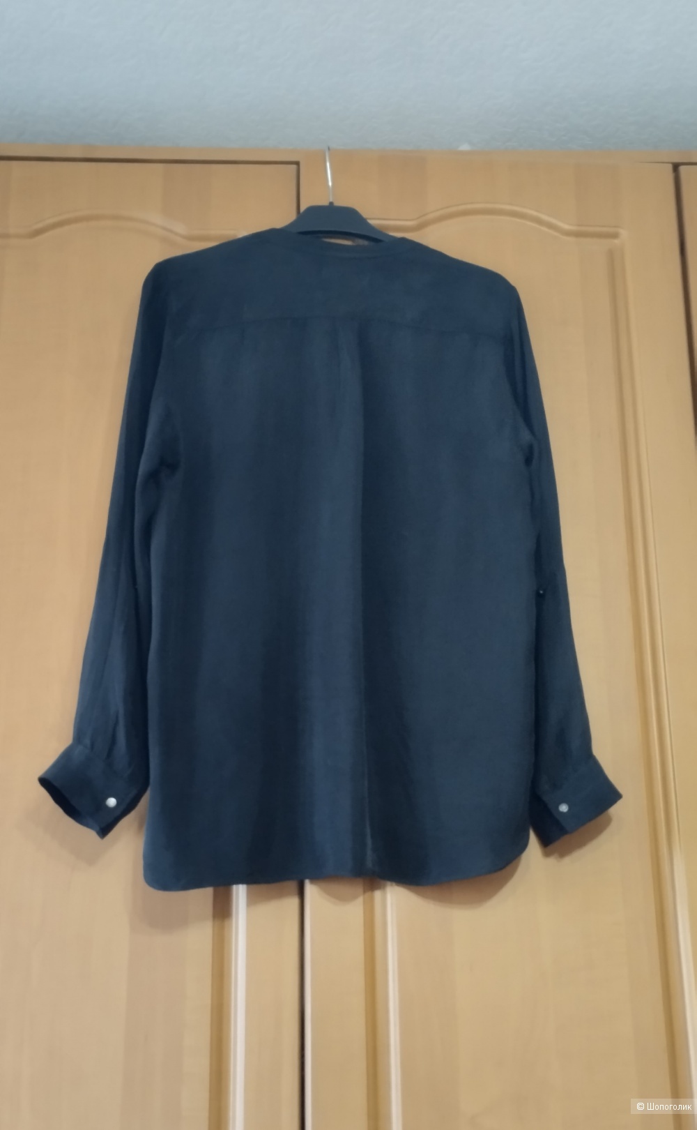 Блуза рубашка женская cupro ZARA, s/m