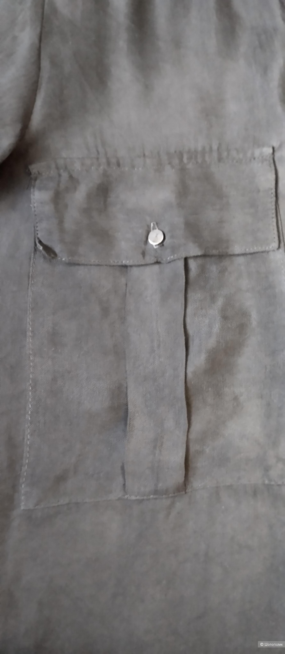 Блуза рубашка женская cupro ZARA, s/m
