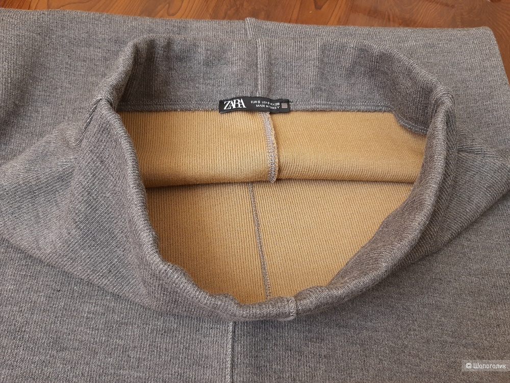 Трикотажная юбка макси ZARA S