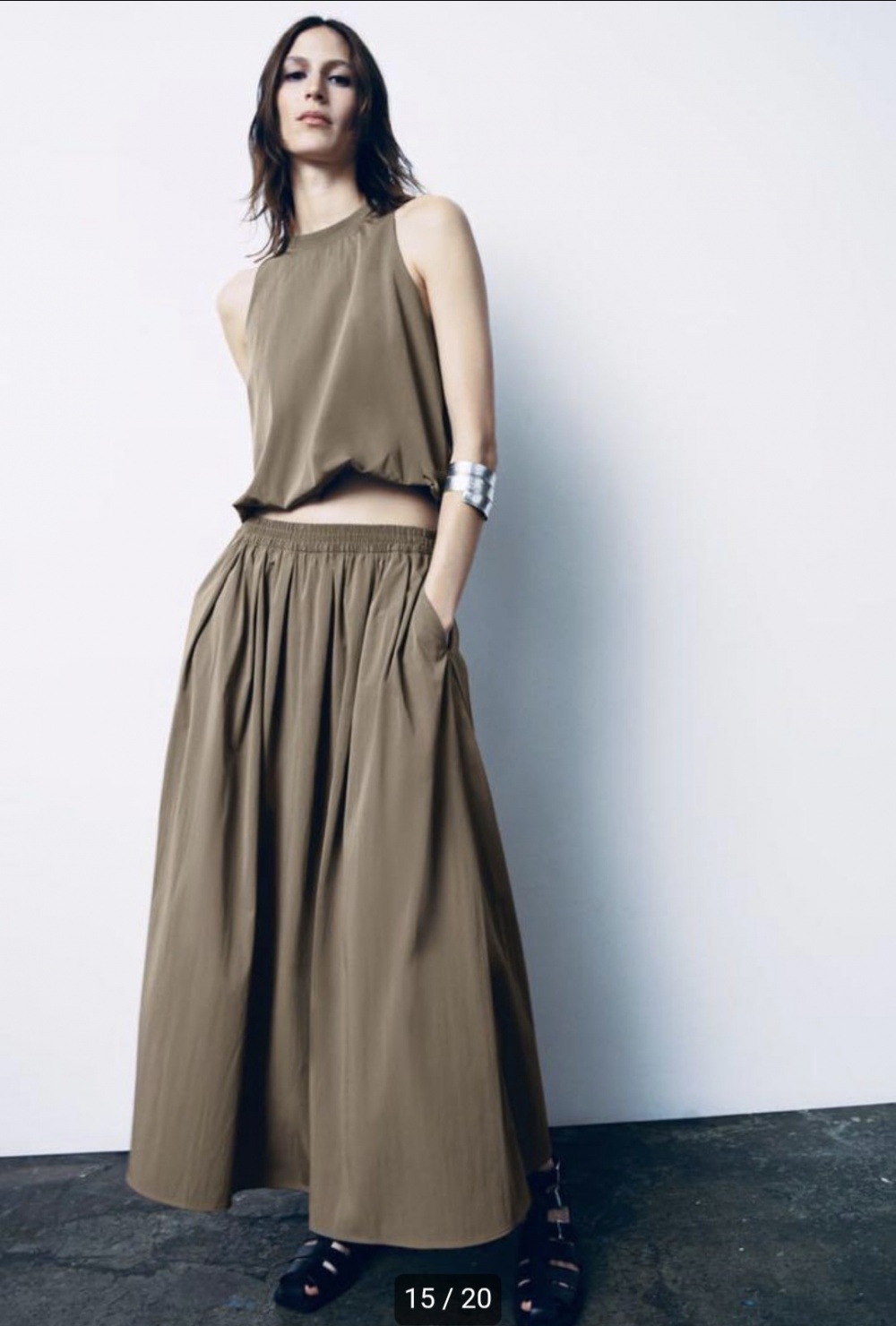 Топ баллон zara xs-s