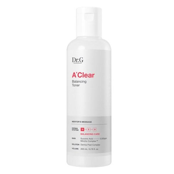 Увлажняющий тоник Dr.G A'Clear Balancing Toner,200 мл