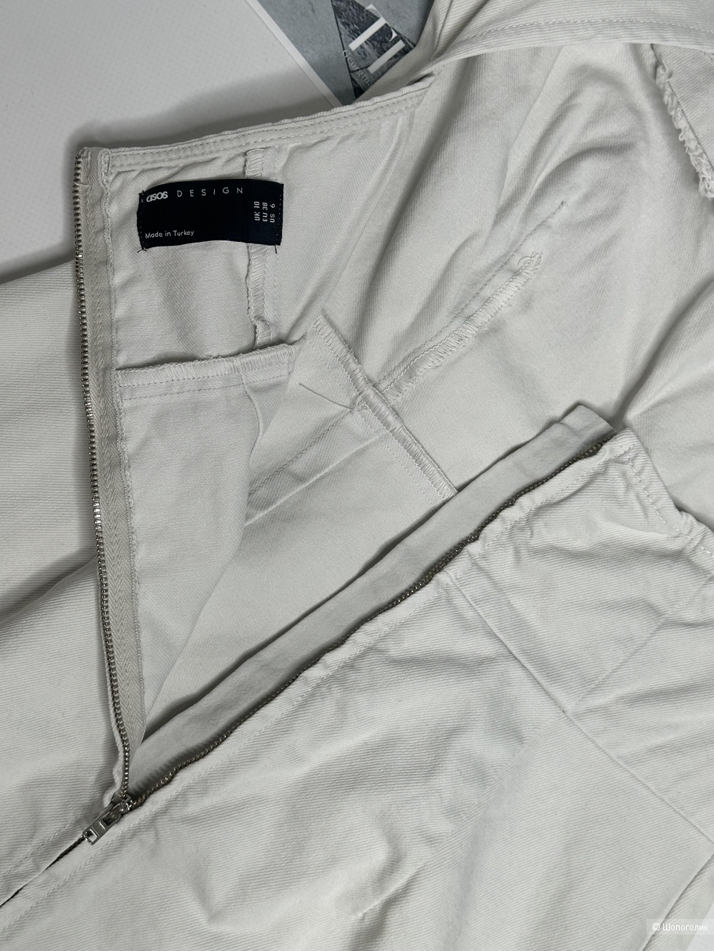 Платье ASOS Design, серое, размер 44