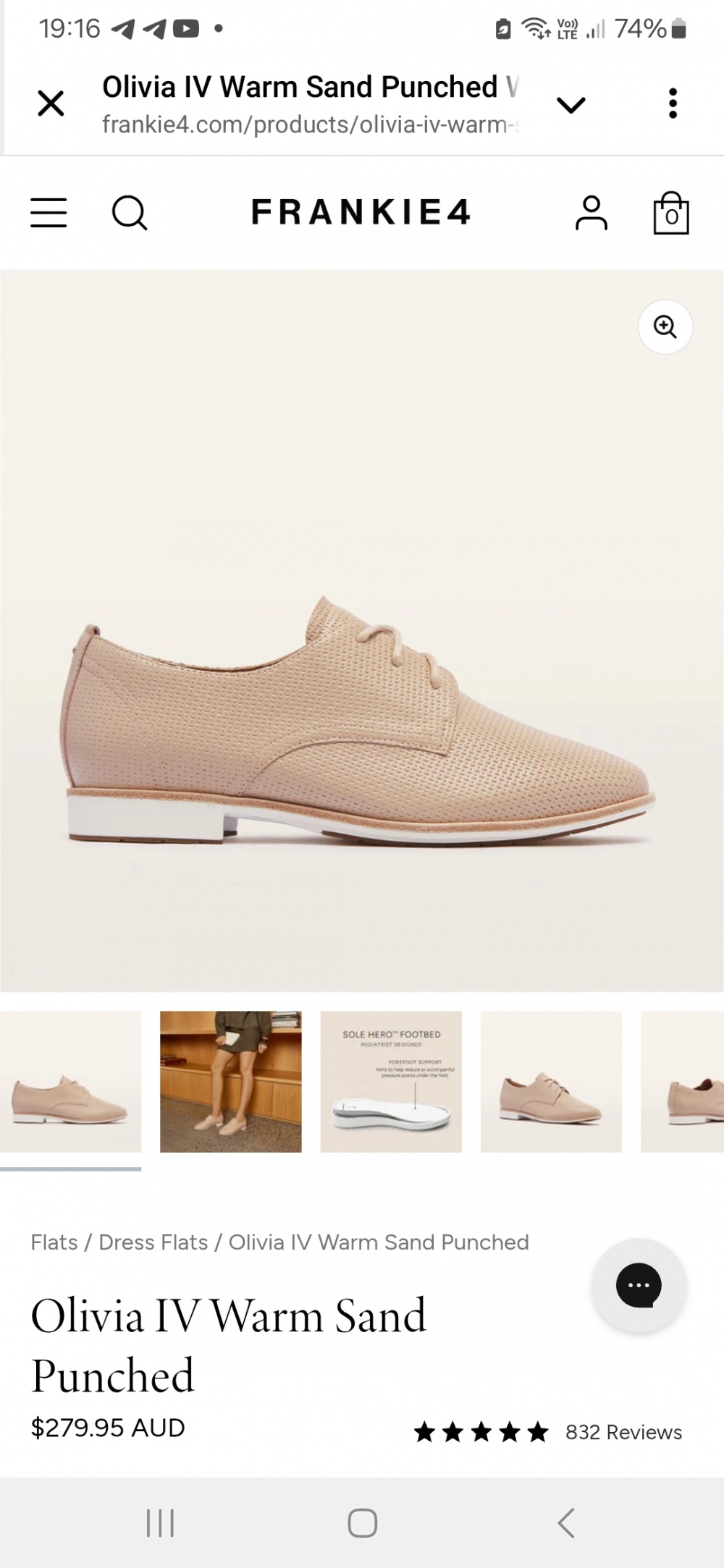 Броги ботинки Franklie4, 40-41