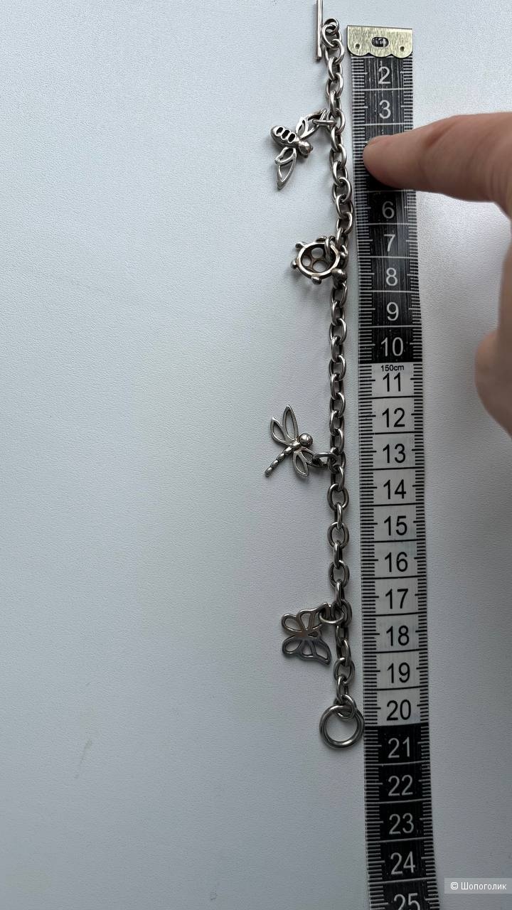 Серебряный браслет 925 проба 20 см