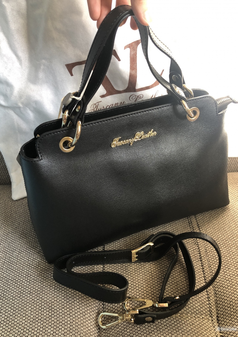 Кожаная сумка Tuscany Leather.