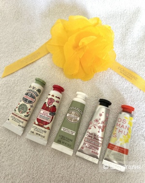 Набор кремов для рук L’Occitane. One size