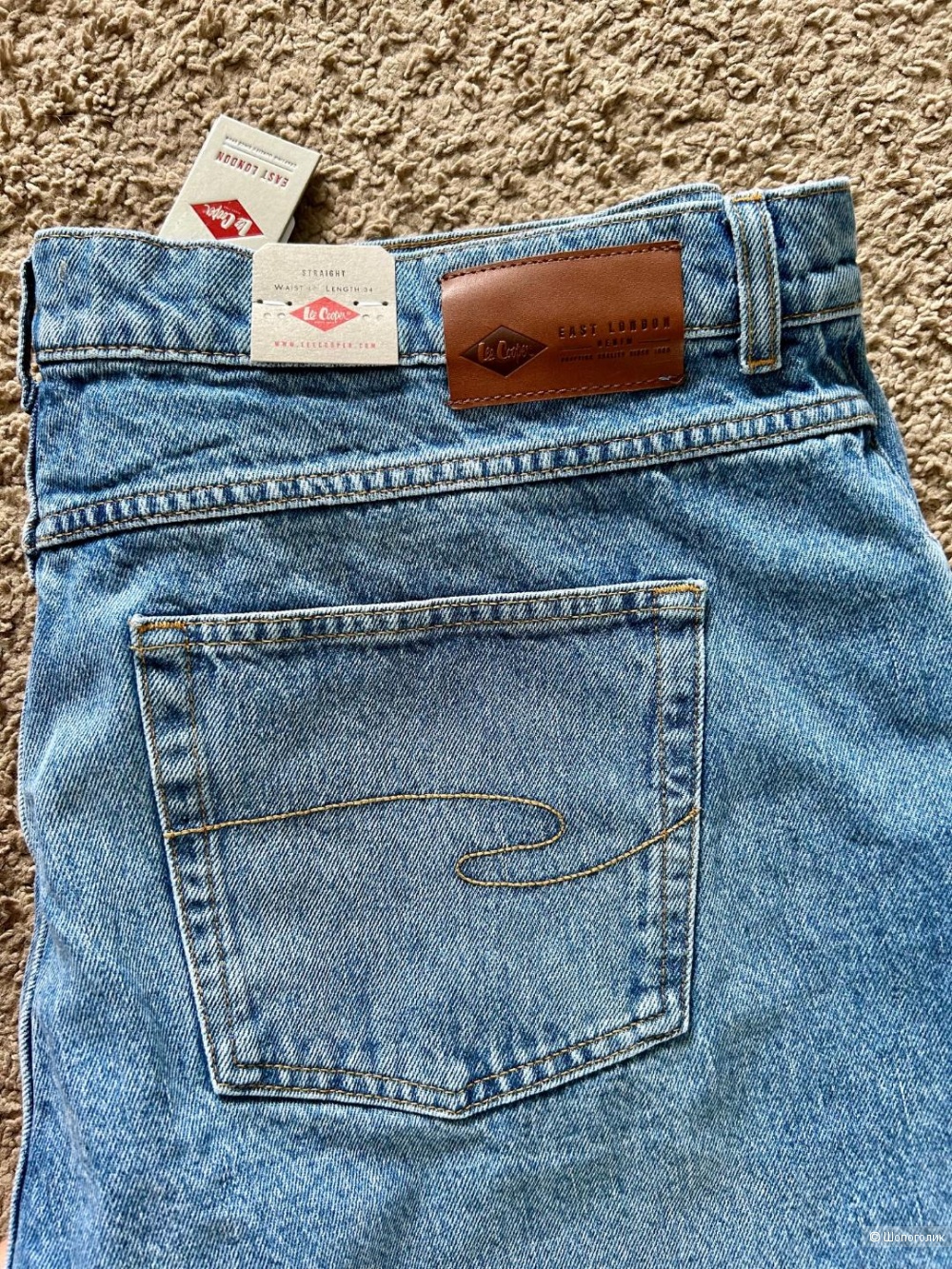 Джинсы мужские Lee Cooper Straight Размер производителя 40/34 (пояс 108 см)
