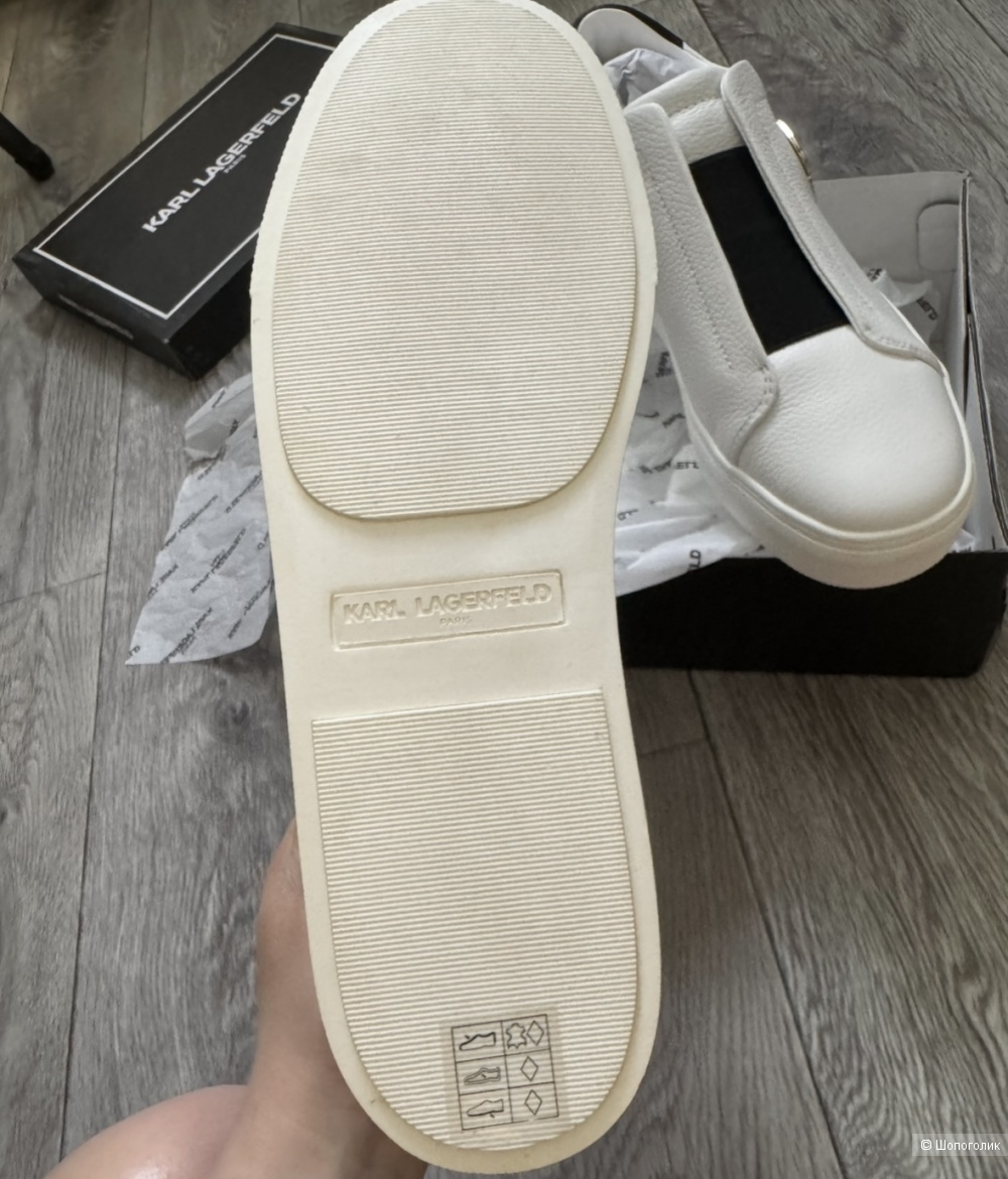 Karl lagerfeld слипоны 40/41