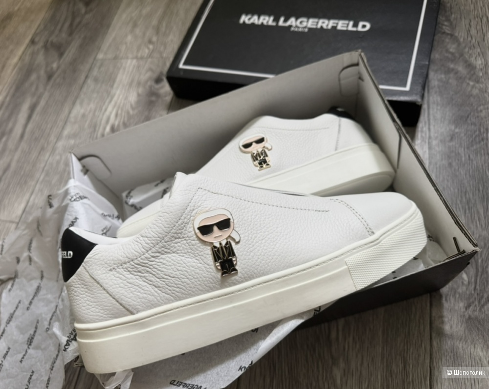 Karl lagerfeld слипоны 40/41