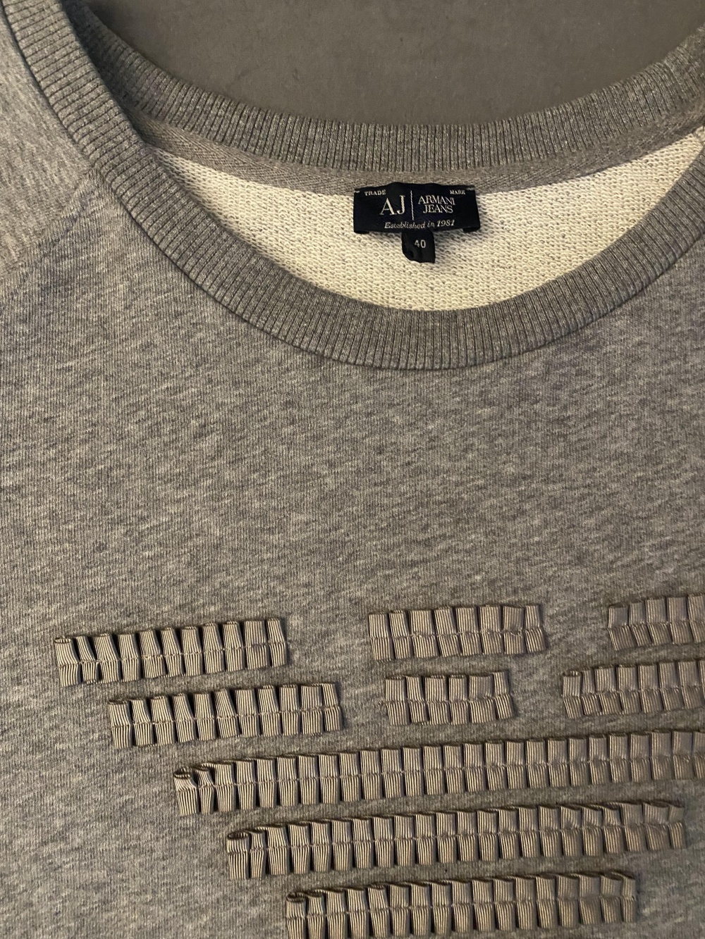 Свитшот “Armani jeans”  S (XS), 40 (it.)