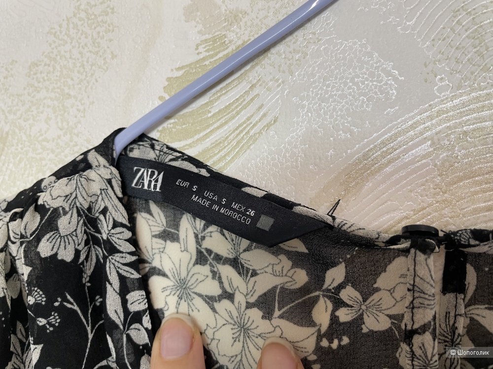 Zara топ блуза р.S