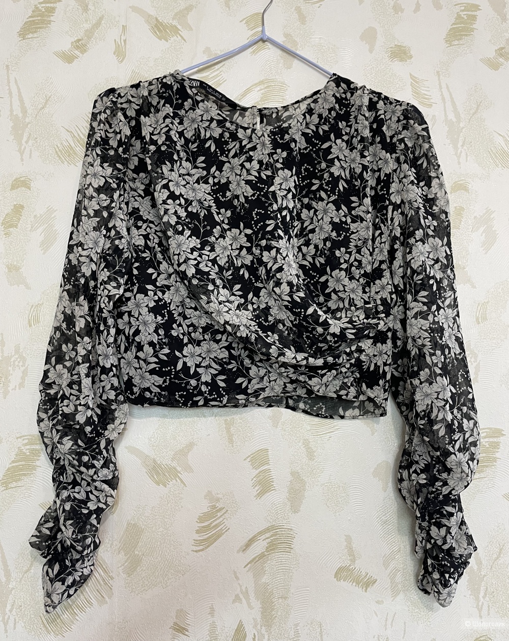 Zara топ блуза р.S