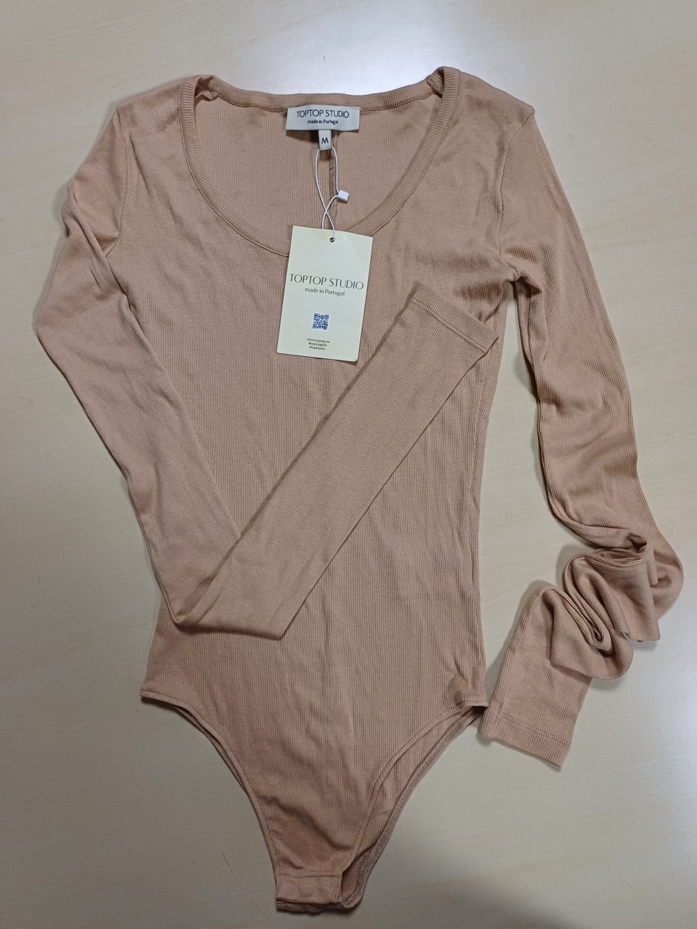 Боди в рубчик, Toptop Studio, M