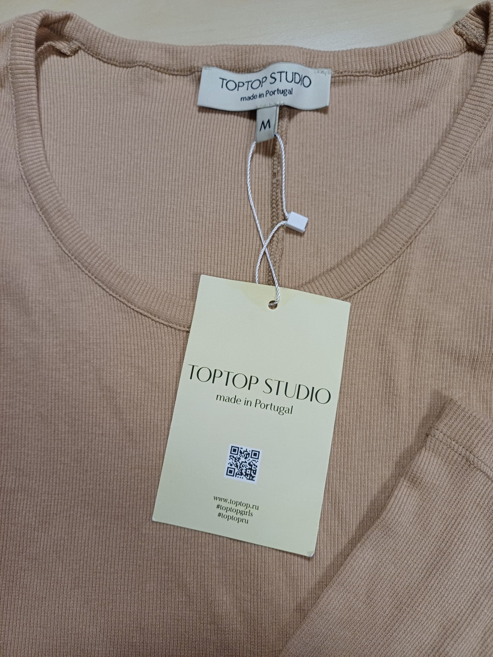 Боди в рубчик, Toptop Studio, M