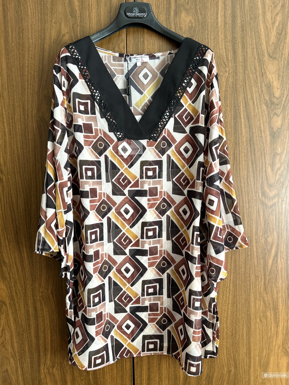 Блуза туника Carla Ferroni. IT XXL (50/52 RU)