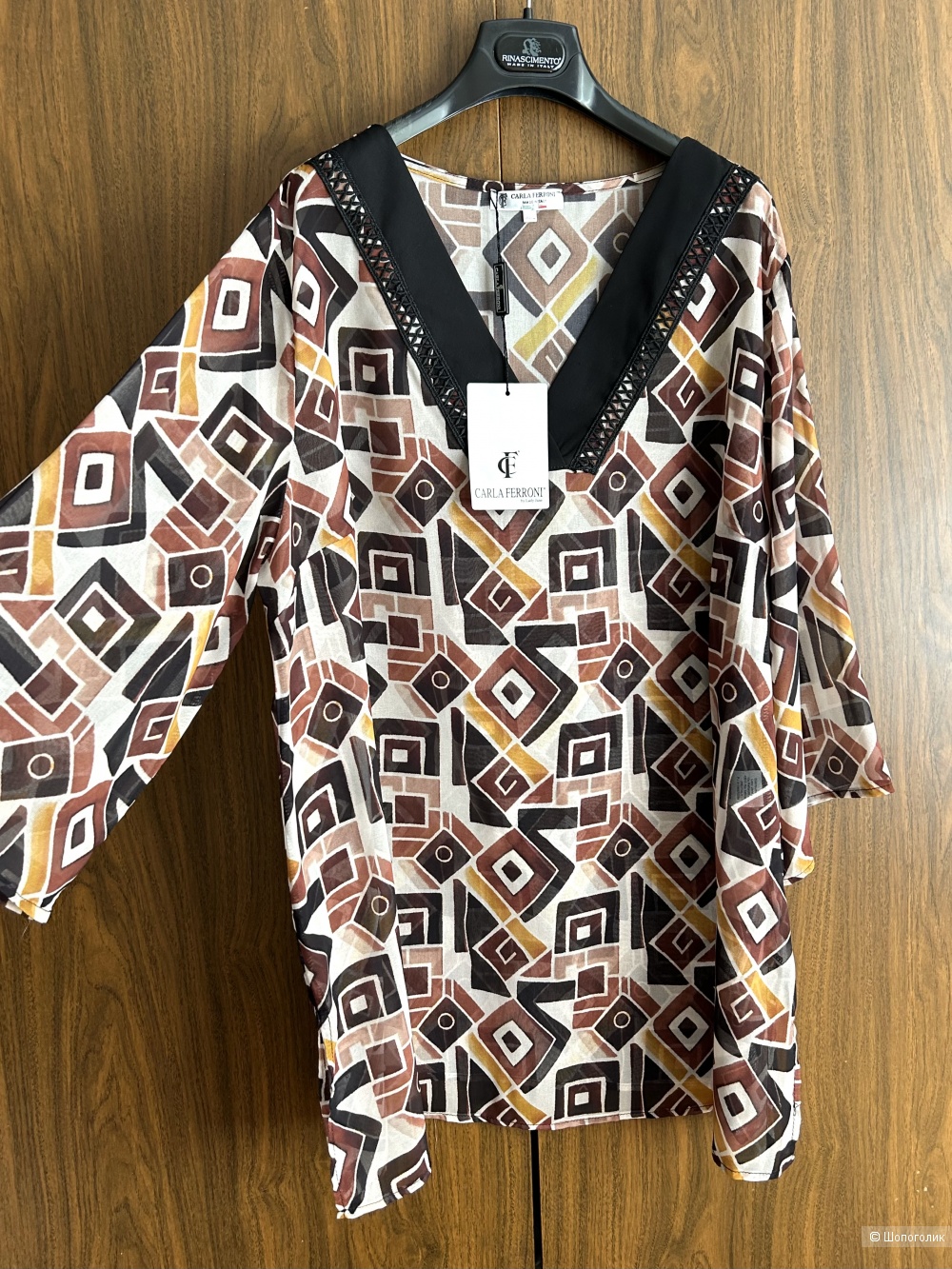 Блуза туника Carla Ferroni. IT XXL (50/52 RU)