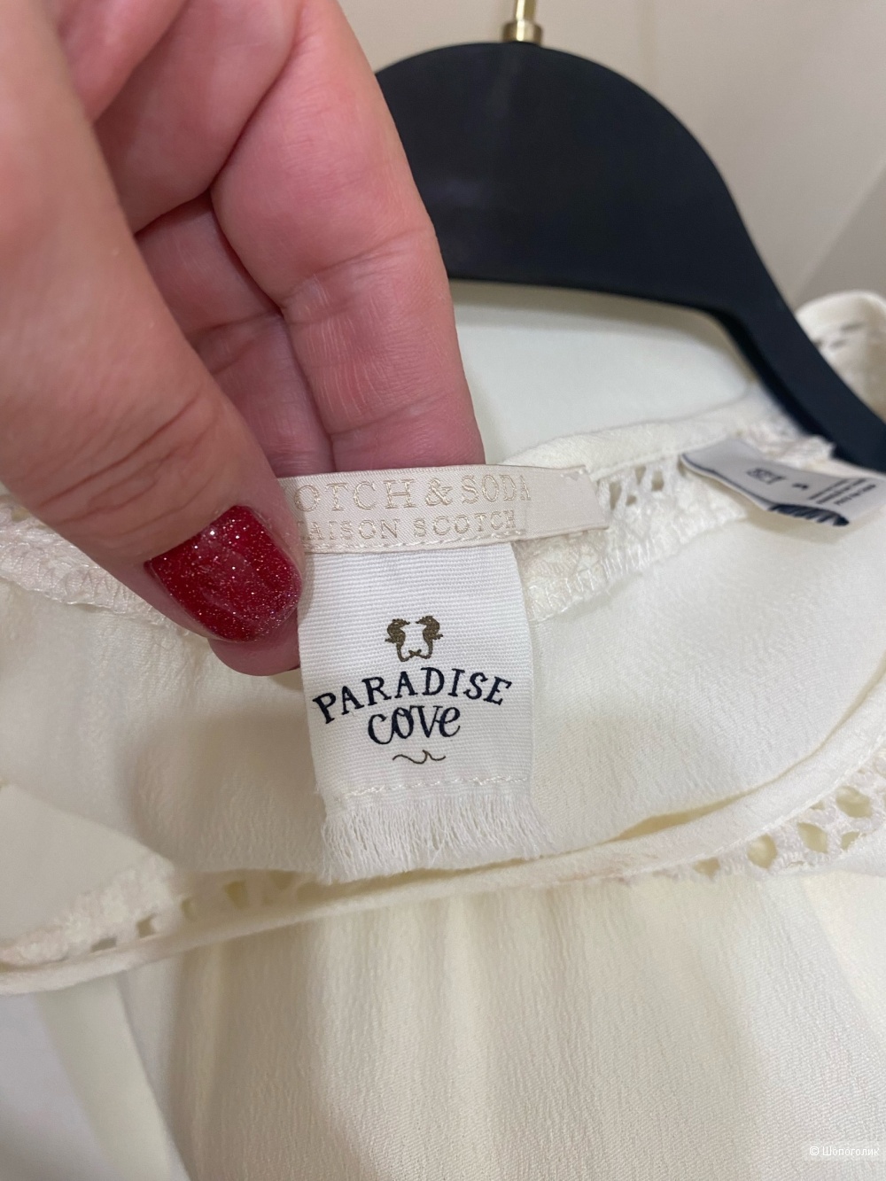 Платье  Scotch&Soda (Maison Schotch)  PARADISE COVE.Фирменная маркировка 3.