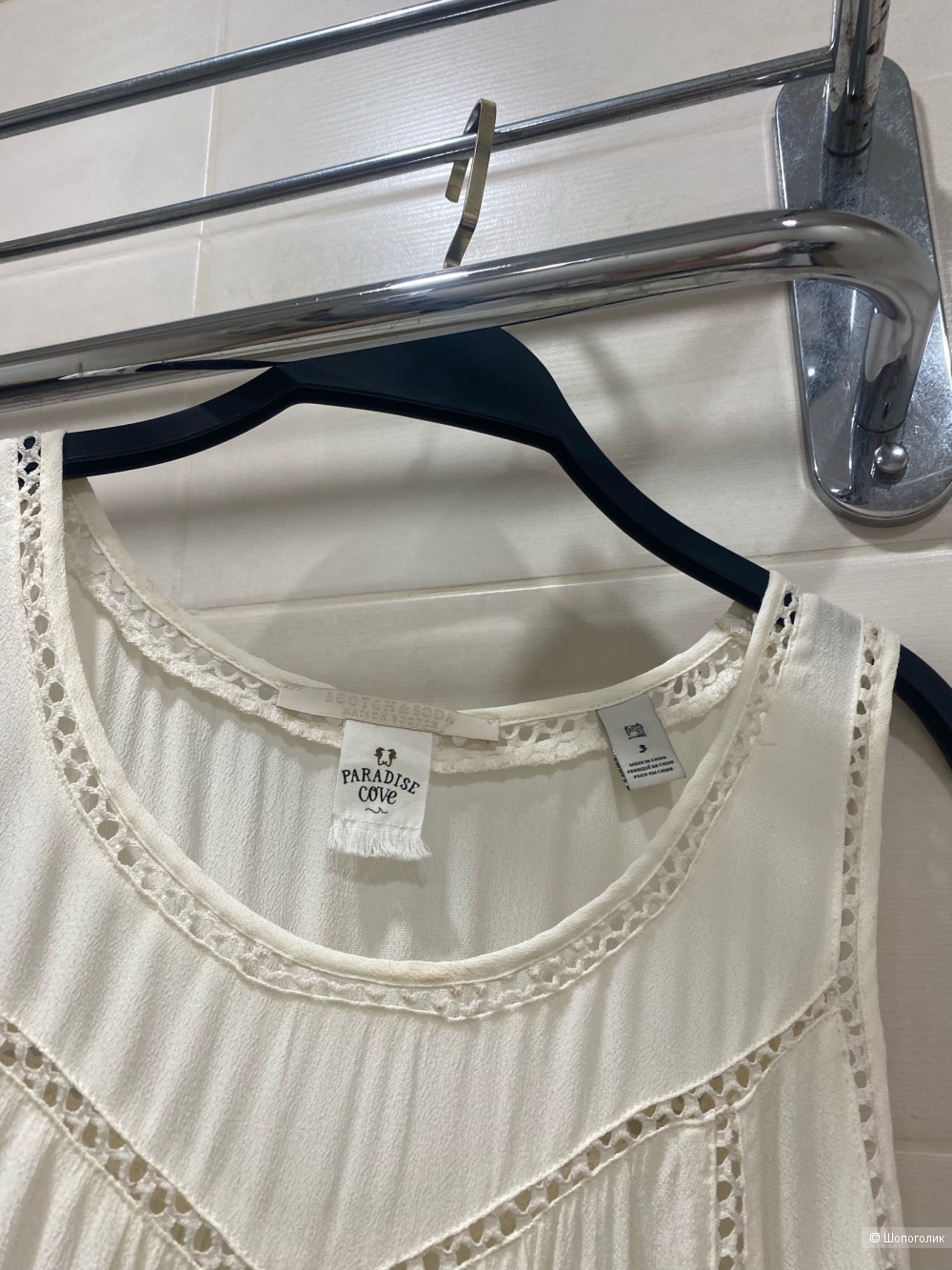 Платье  Scotch&Soda (Maison Schotch)  PARADISE COVE.Фирменная маркировка 3.