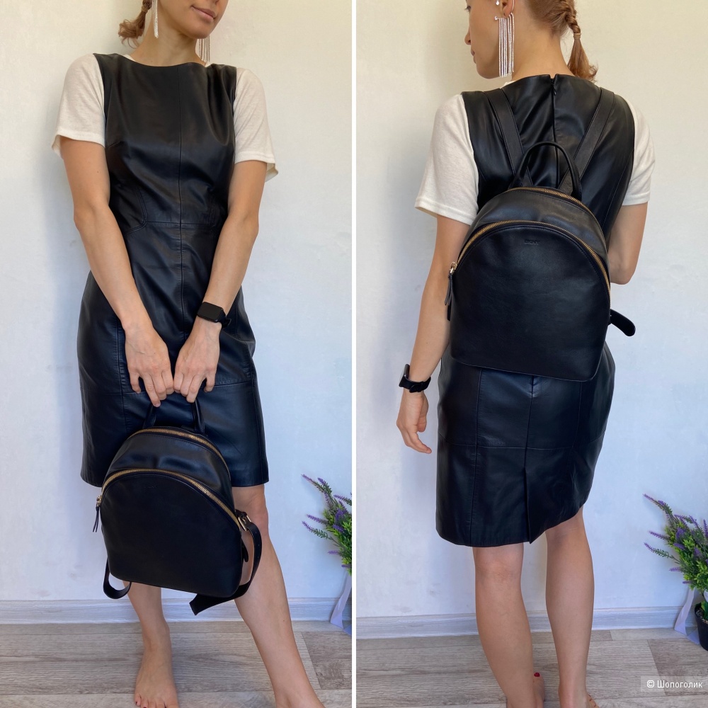 Рюкзак DKNY кожа 28х24х11 см