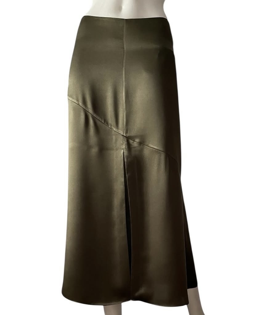 Шелковая юбка H&M 36