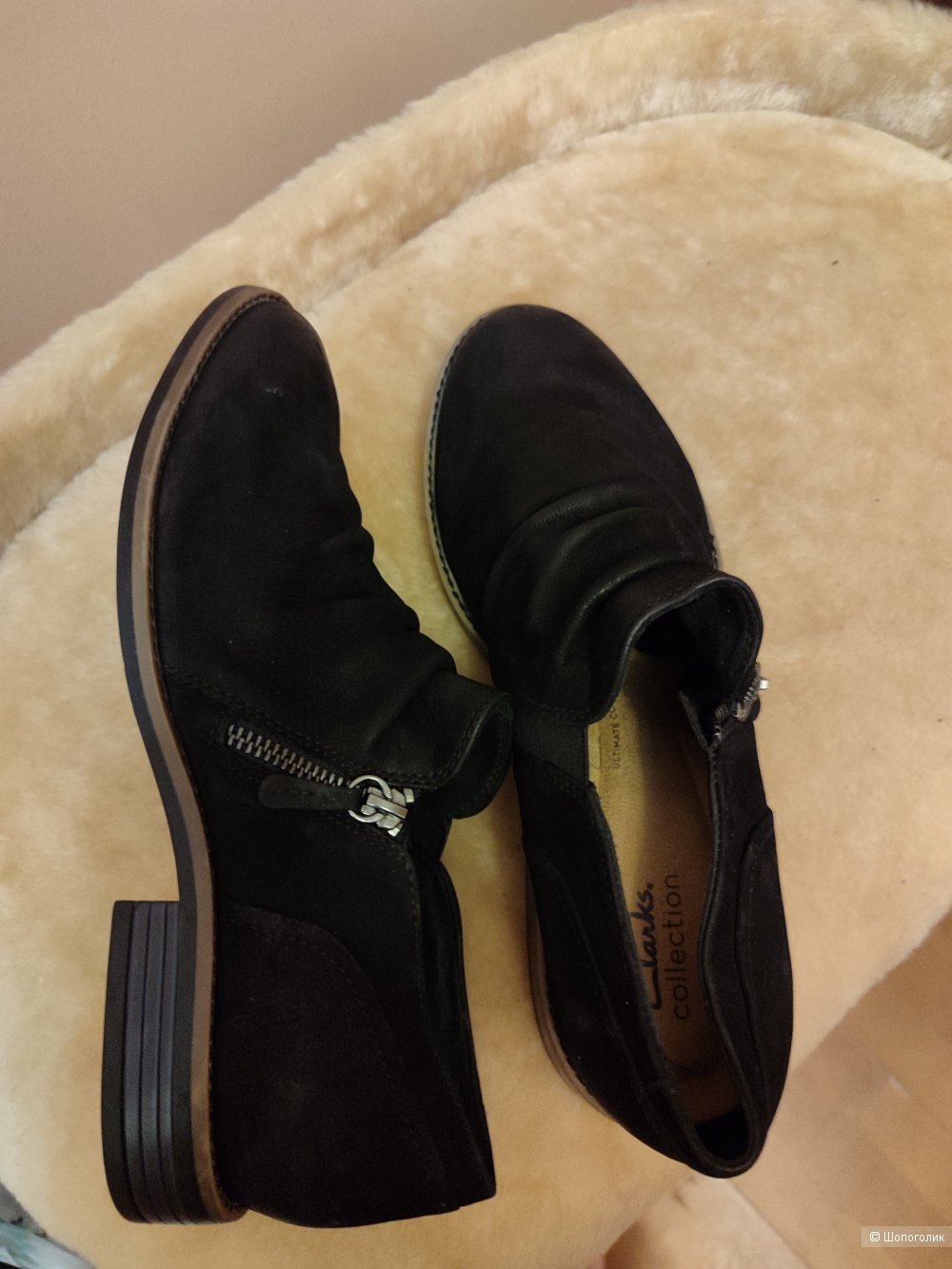 Туфли ботинки Clarks размер 41