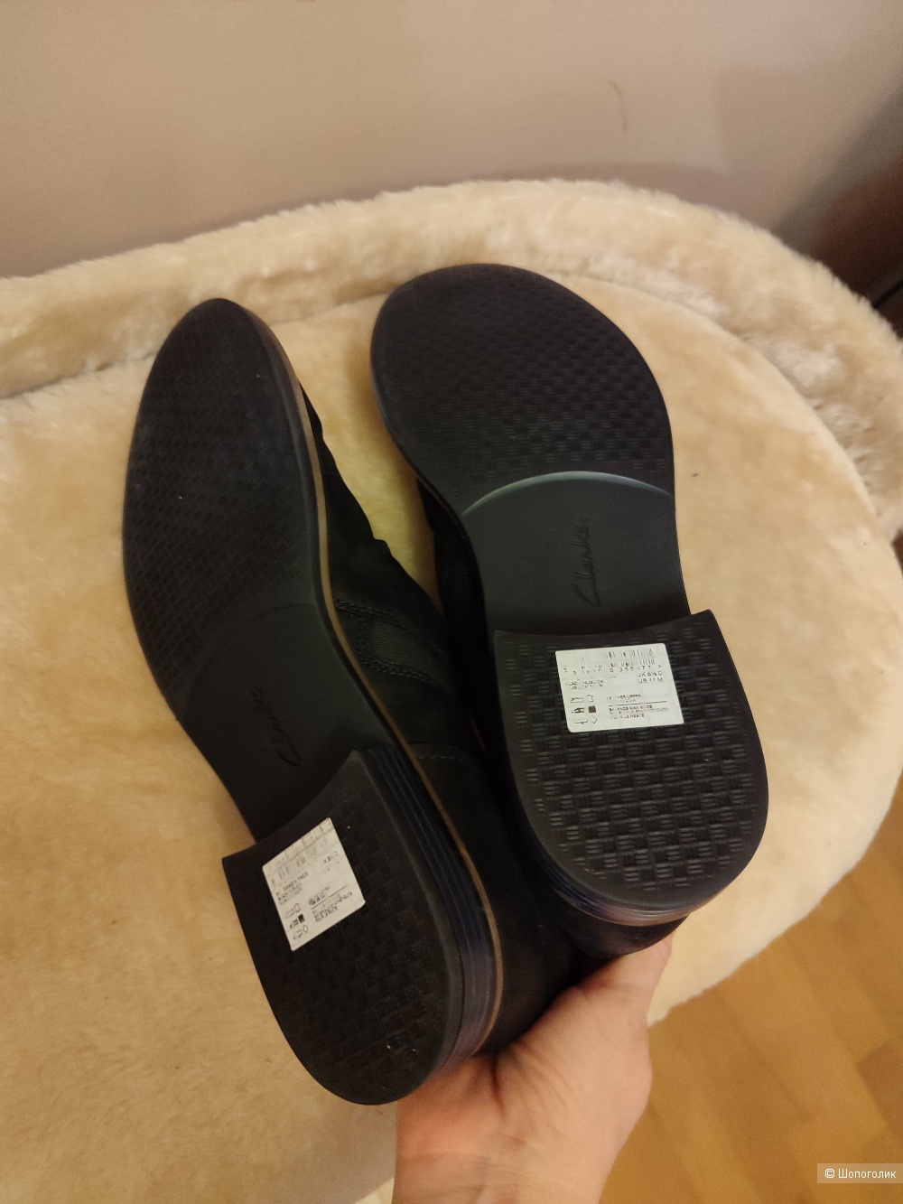 Туфли ботинки Clarks размер 41