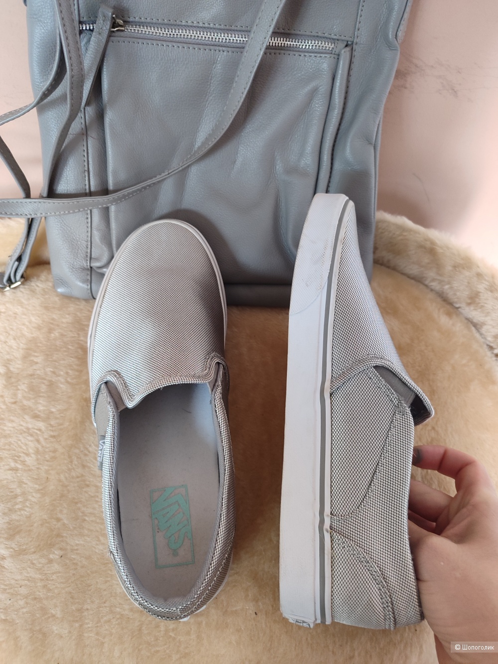 Слипоны кеды Vans 10 us