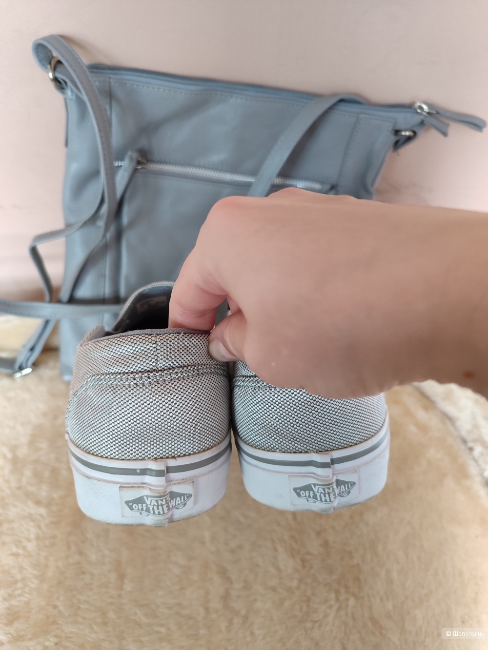 Слипоны кеды Vans 10 us