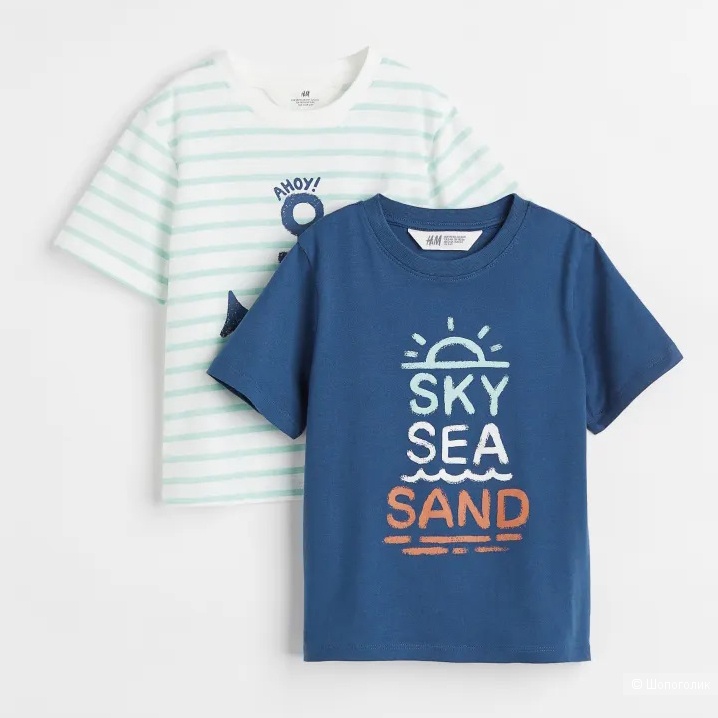 Комплект футболок H&M размер 134/140