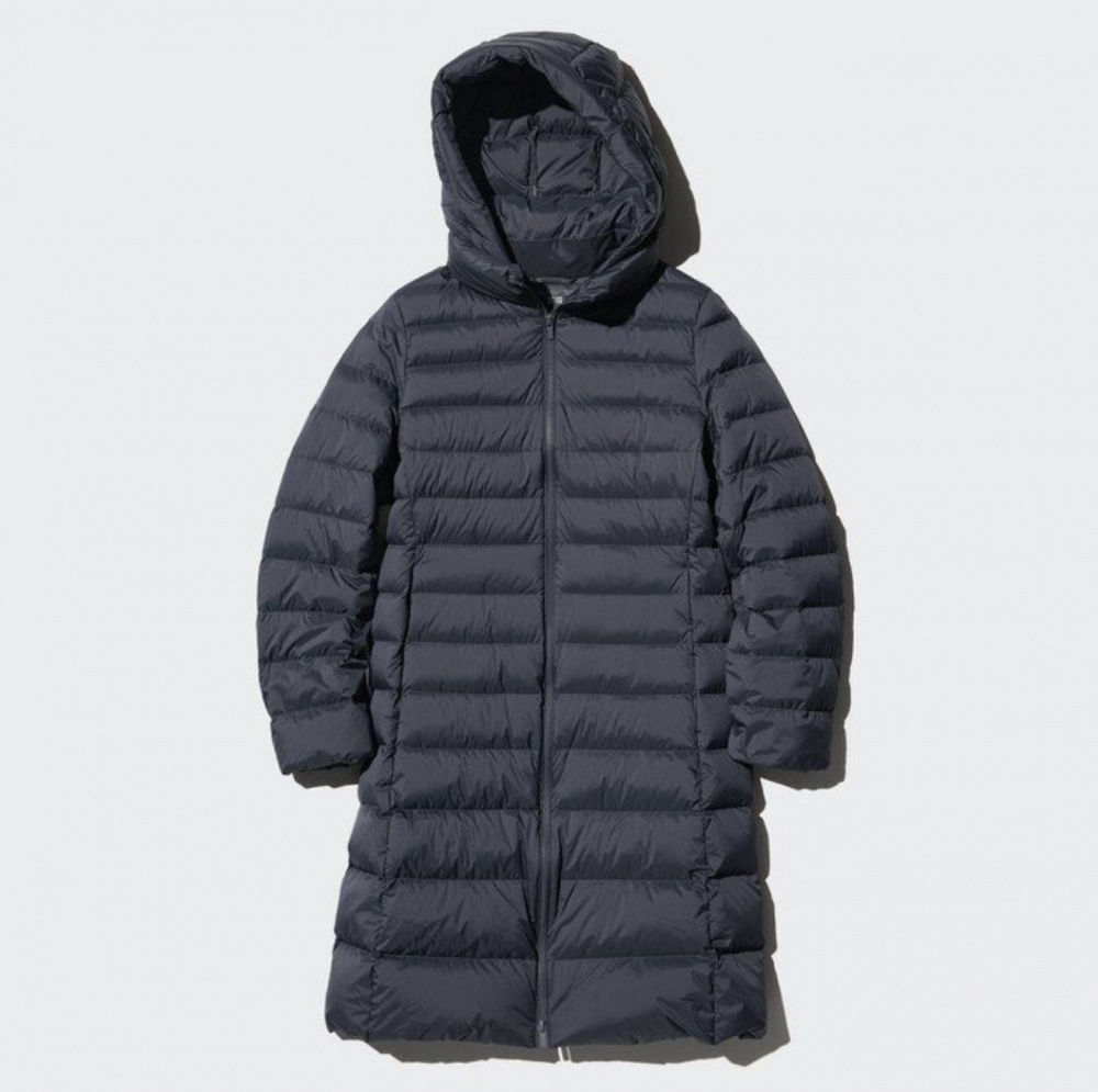 Пуховое пальто Uniqlo, р. xl