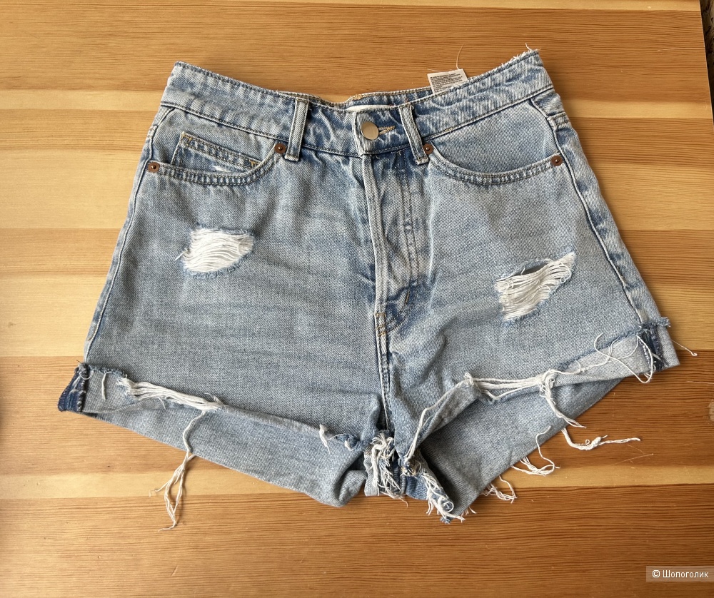 Джинсовые шорты H&M р. 34 (S)