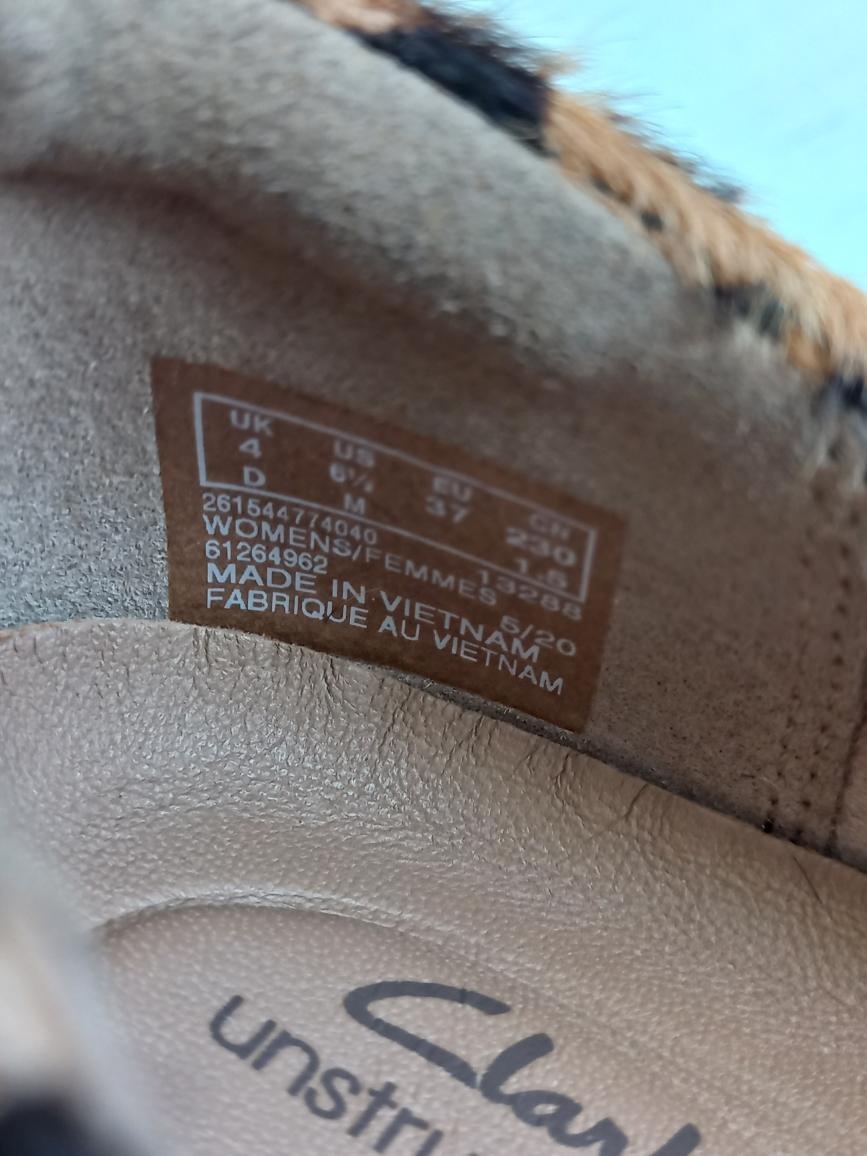 Лоферы Clarks,36-37 р-р