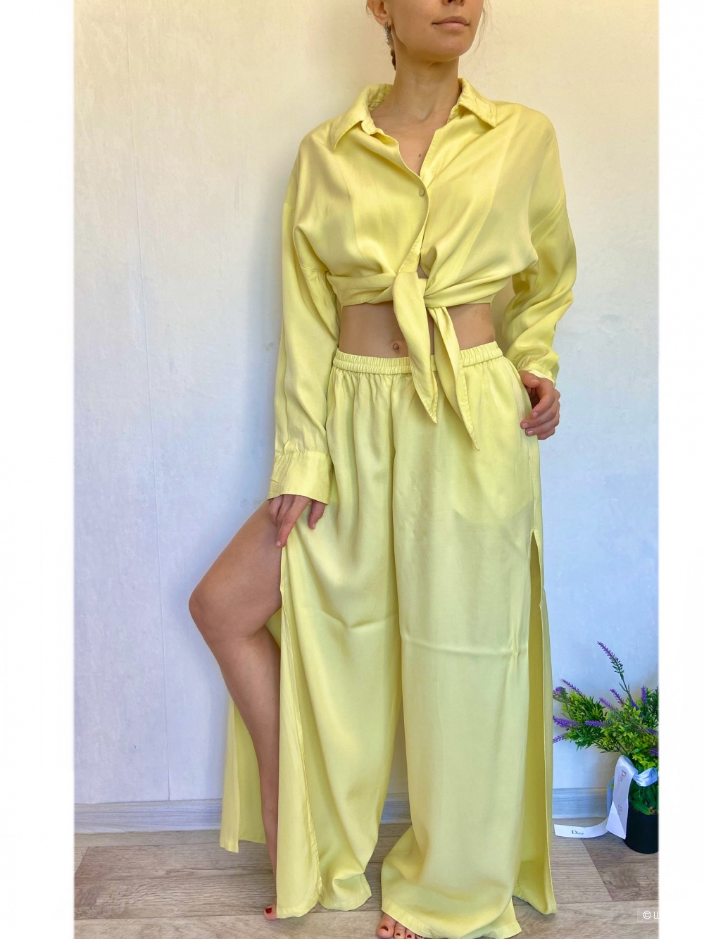 Костюм Lime брюки и рубашка М (46)