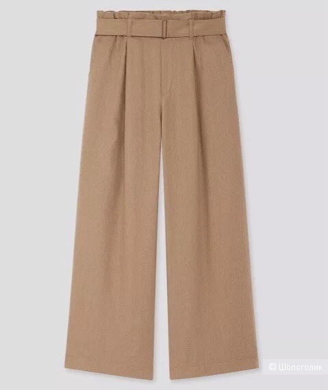 Льняные брюки Uniqlo/44-46