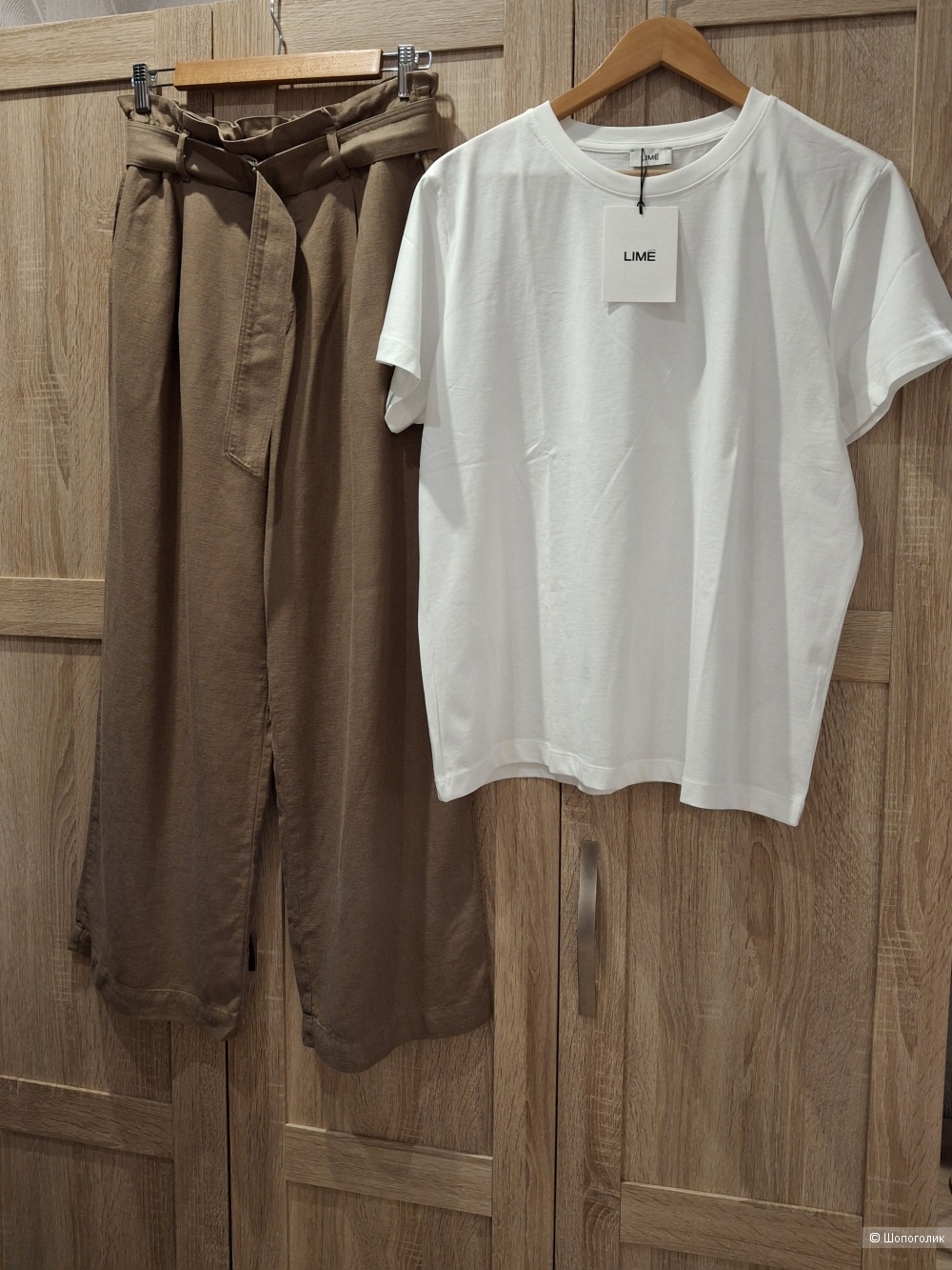 Льняные брюки Uniqlo/44-46