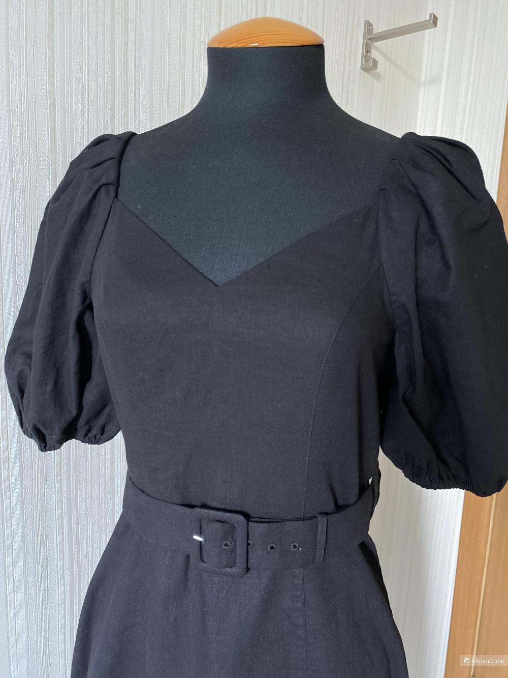 Льняное платье Gloria Jeans Black, М