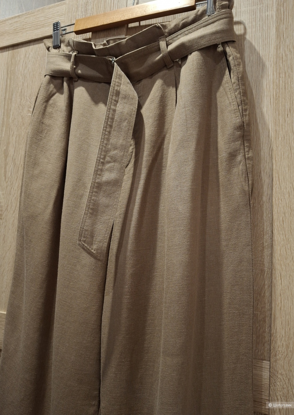 Льняные брюки Uniqlo/44-46