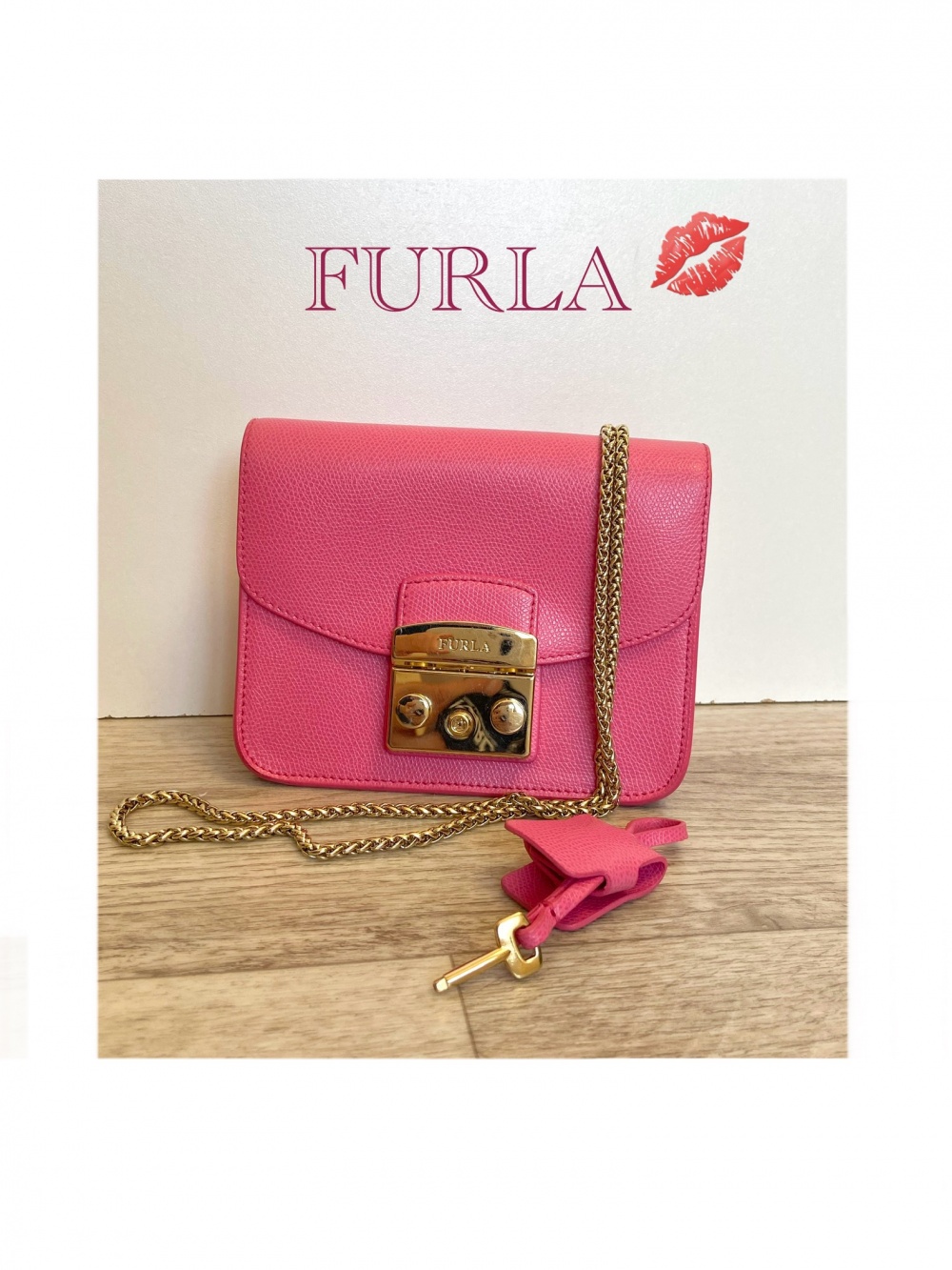 Сумка Furla metropolis mini кожа 16х12х8 см