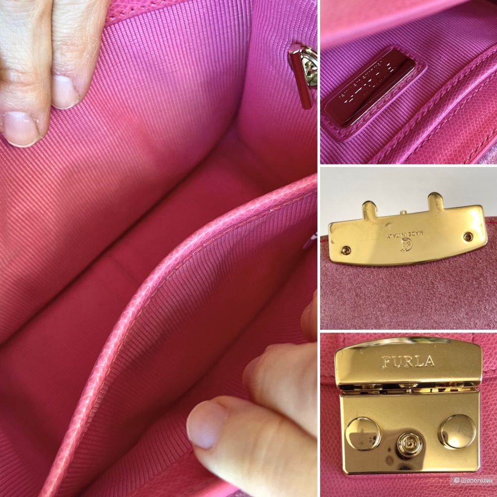 Сумка Furla metropolis mini кожа 16х12х8 см