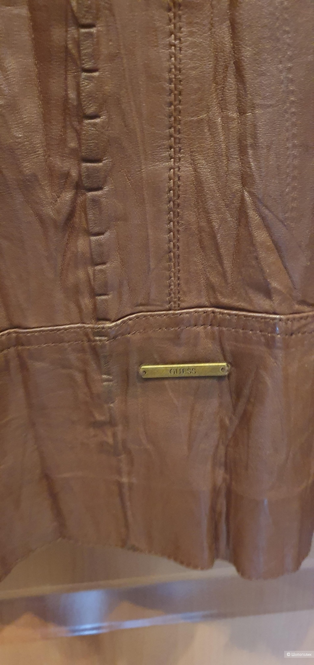 Кожаная куртка Guess, размер М