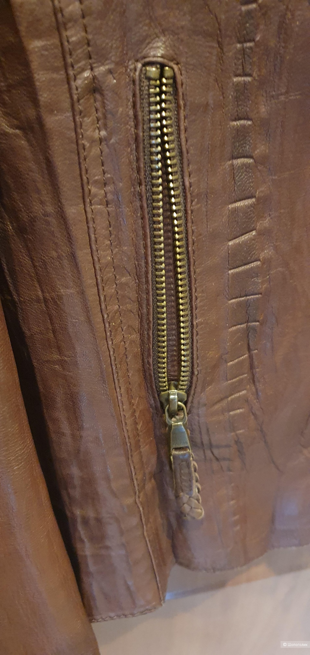 Кожаная куртка Guess, размер М