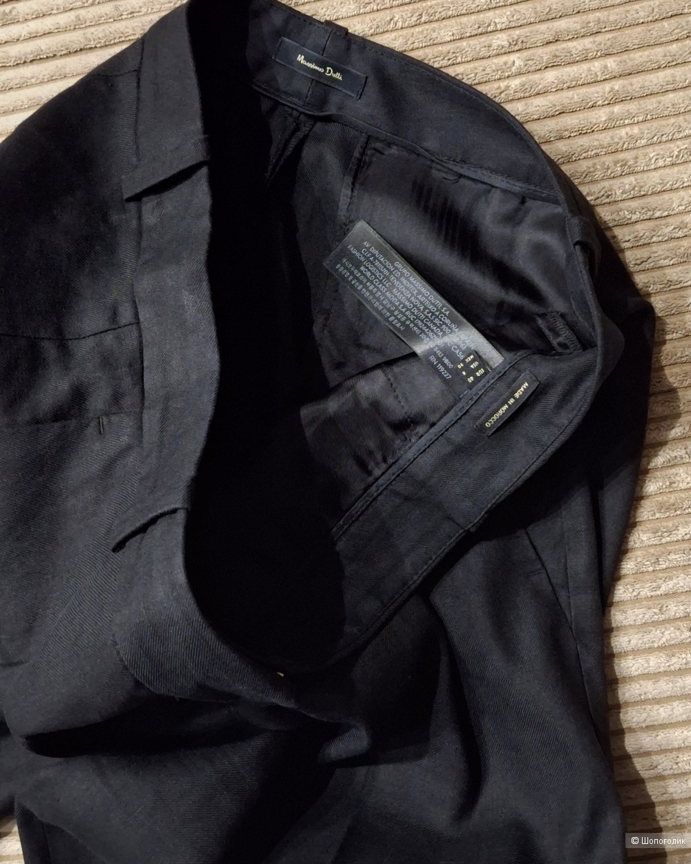 Льняные брюки Massimo Dutti/46
