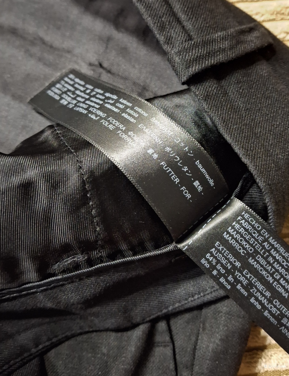 Льняные брюки Massimo Dutti/46