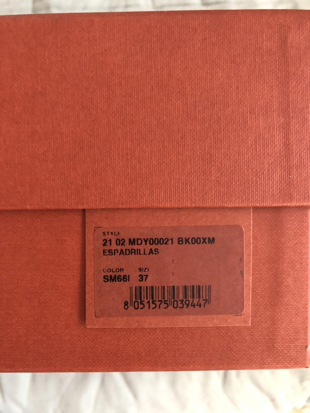 Женские текстильные эспадрильи Missoni 37 разм