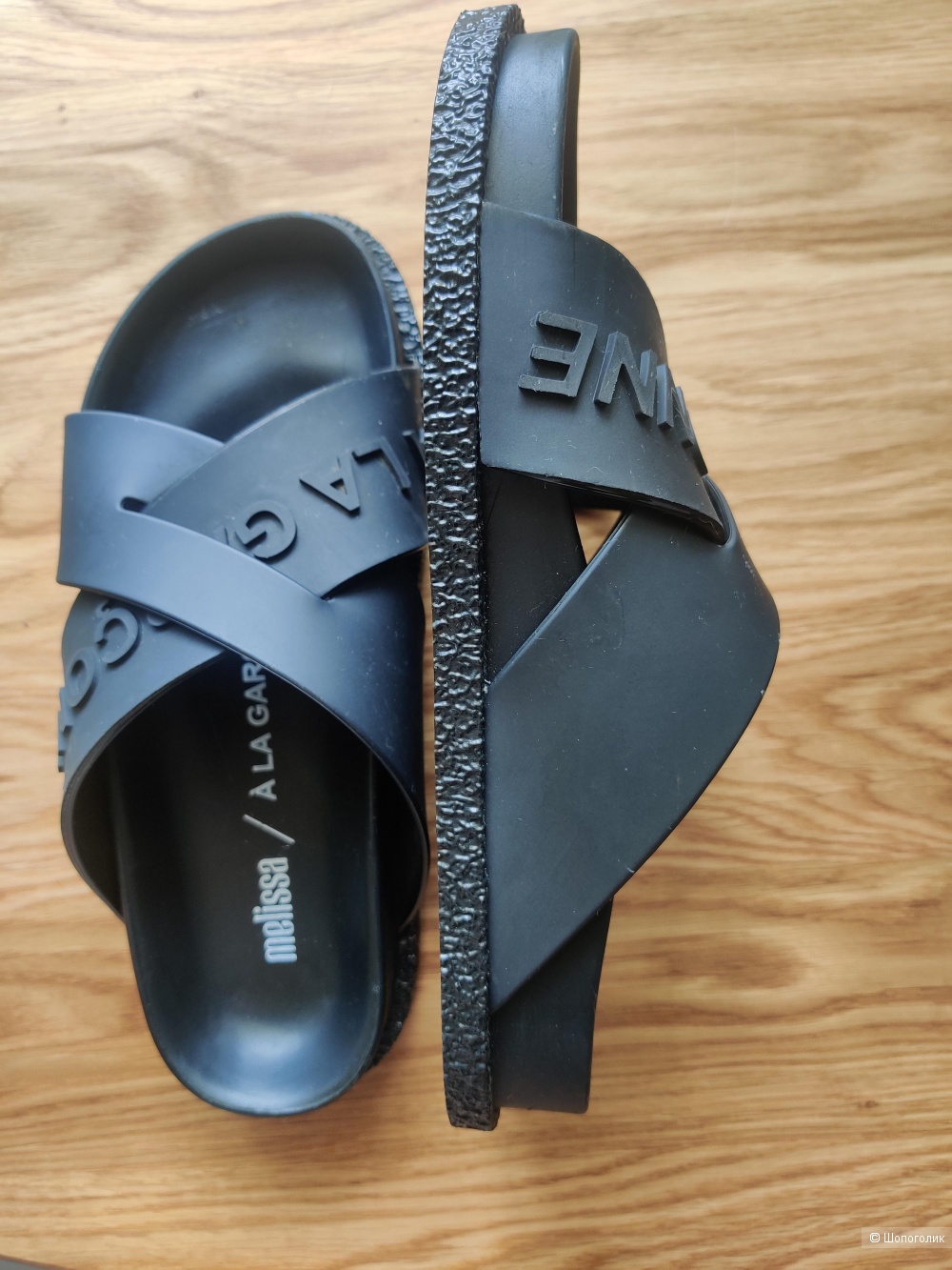 Шлепанцы Melissa À La Garçonne, размер 35-36
